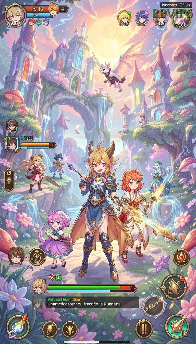 Galeri pratinjau visual rpvip6 build APK resmi terbaru